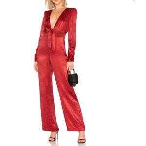 House of Harlow x REVOLVE Silk Jumpsuit